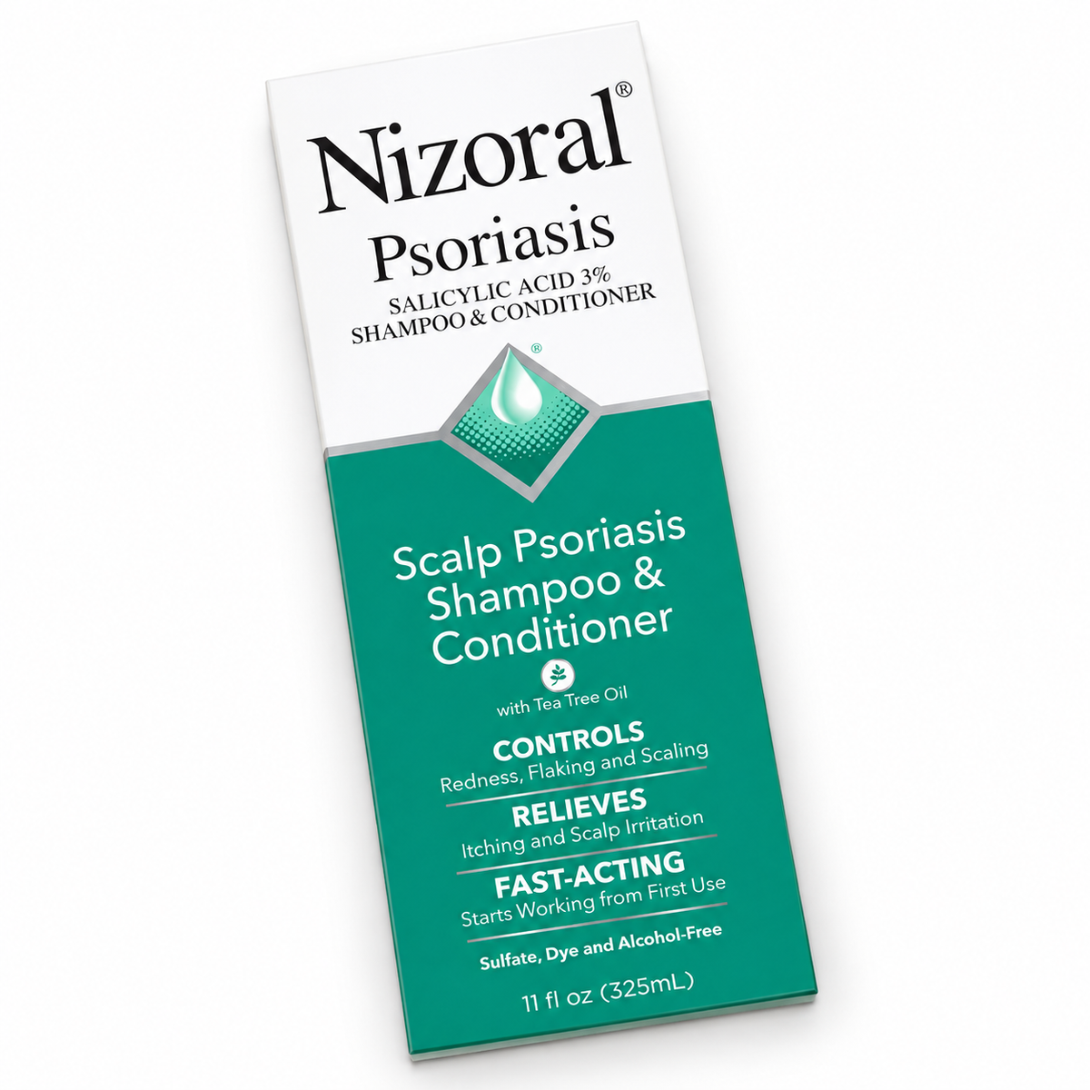 Nizoral Psoriasis Shampoo & Conditioner 3% Salicylic Acid 325 ml