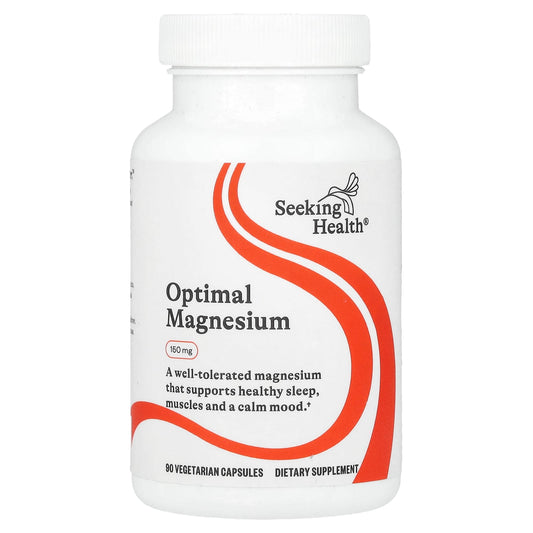 Seeking Health Optimal Magnesium, 150 mg, 90 Vegetarian Capsules