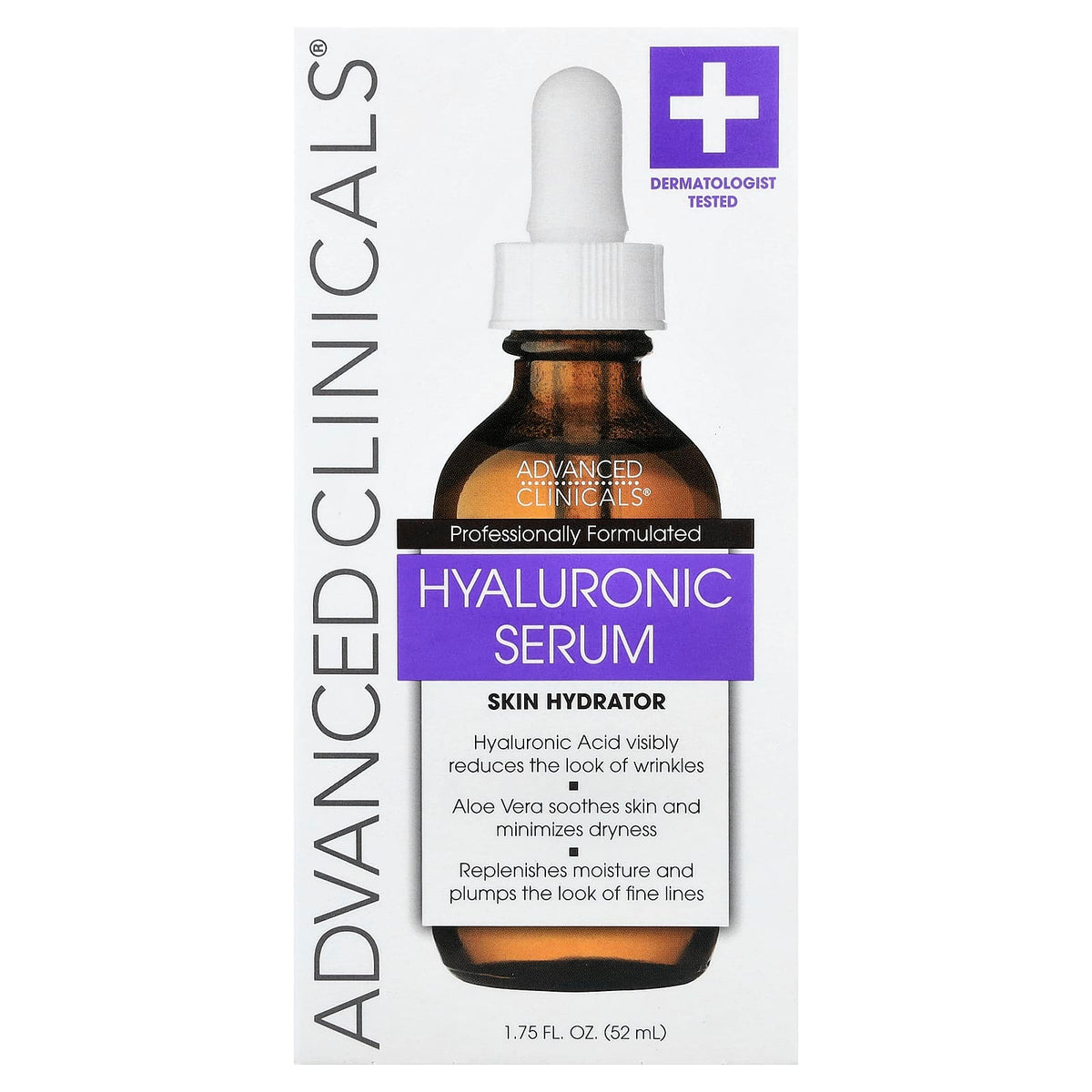 Advanced Clinicals Hyaluronic Serum 52 ml (1.75 fl oz) - view 2