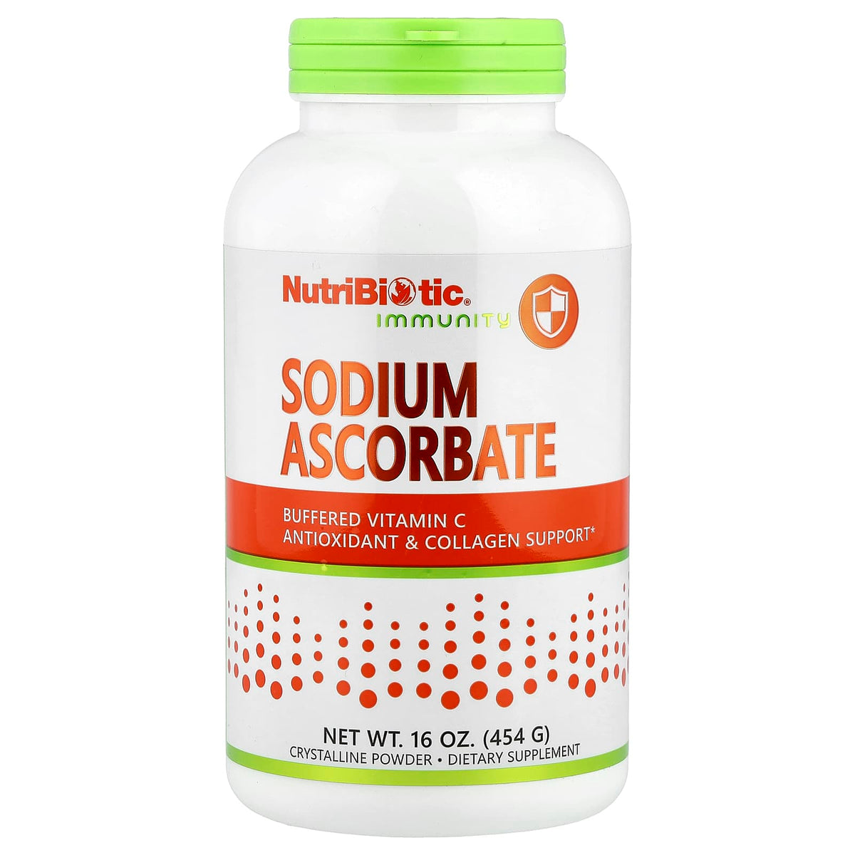 NutriBiotic Sodium Ascorbate Crystalline Powder, 454 g (16 oz) — product view