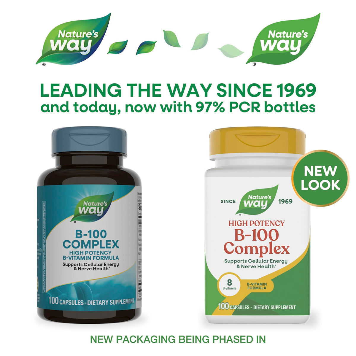 Nature's Way B-100 Complex 100 Capsules - view 4