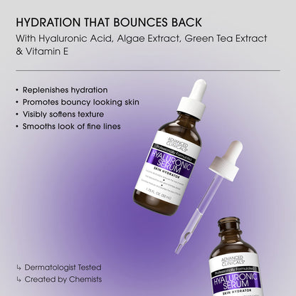Advanced Clinicals Hyaluronic Serum 52 ml (1.75 fl oz) - view 4