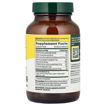 MegaFood Skin, Nails & Hair 2, 60 Tablets - view 2
