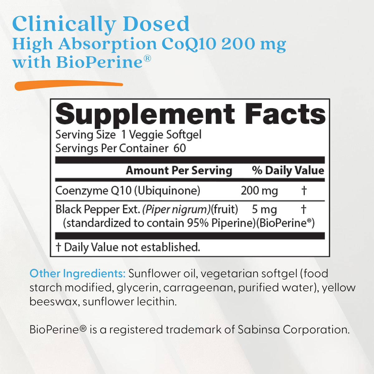 Doctor's Best High Absorption CoQ10, 60 Veggie Softgels - view 4
