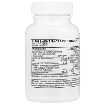Thorne Basic Nutrients 2/Day, 60 Capsules - view 3