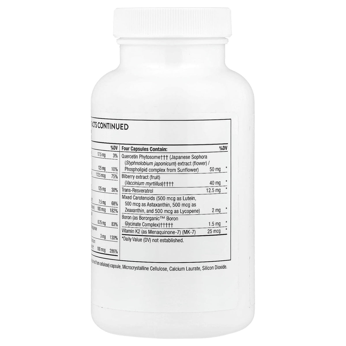 Thorne Advanced Nutrients, 120 Capsules - view 4