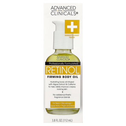Advanced Clinicals Retinol Firming Body Oil 112 ml (3.8 fl oz) - view 2