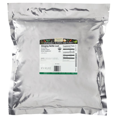Frontier Co-op Organic Cut & Sifted Stinging Nettle Leaf, 453 g (16 oz) - view 2