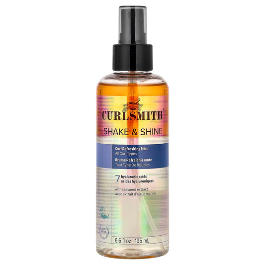 Curlsmith Shake & Shine Curl Refreshing Mist, 195 ml (6.6 fl oz)