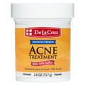 De La Cruz Sulfur 10% Acne Treatment Ointment 2.6 oz (73.7 g) Tub