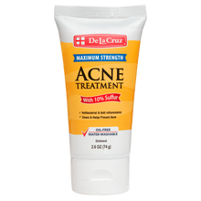 De La Cruz 10% Sulfur Acne Treatment Ointment, 2.6 oz (74 g) tube
