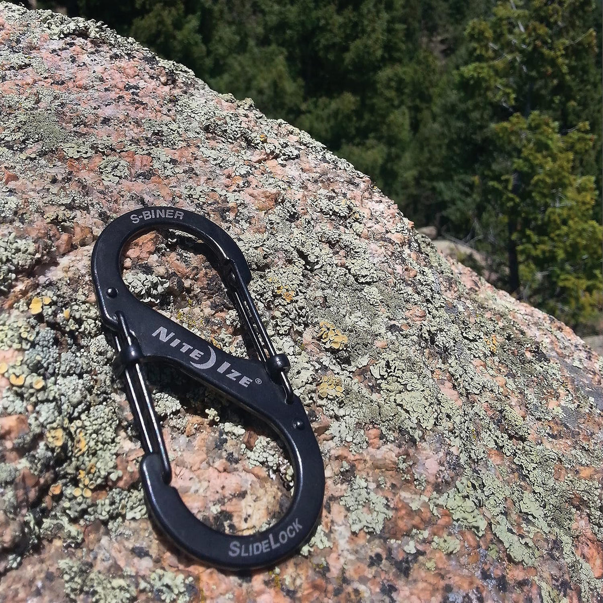 Nite Ize S-Biner Slide Lock Carabiner #4, Black - view 4
