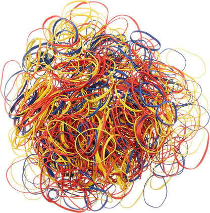 Assorted Size and Colour Rubber Bands, 0.5 lb Variety Pack - view 3