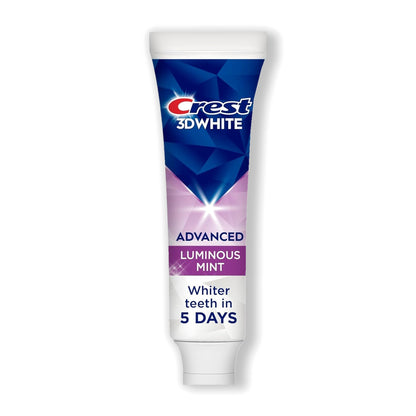 Crest 3D White Advanced Luminous Mint Toothpaste 3.7 oz