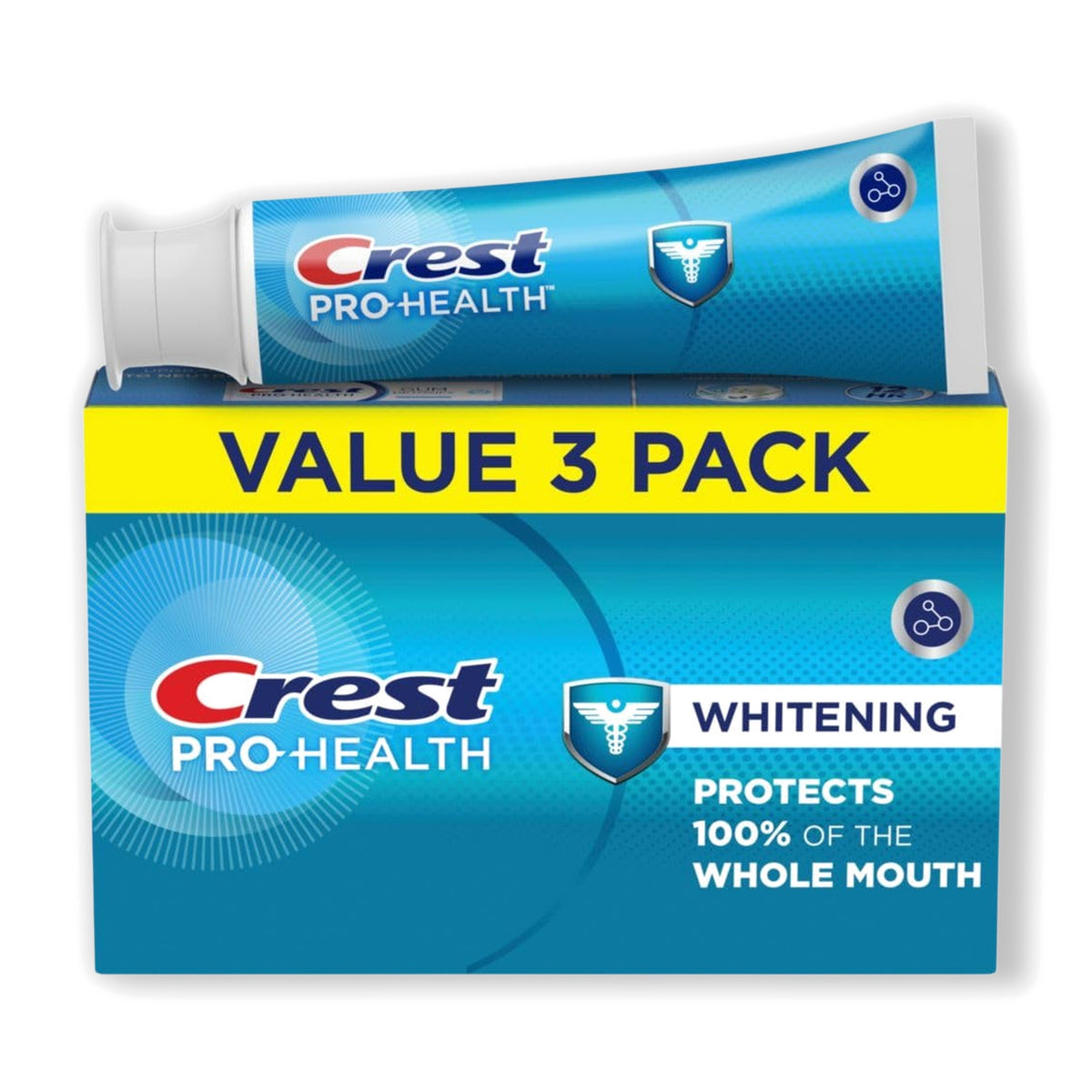 Crest Pro-Health Whitening Toothpaste 121 g, Pack of 3