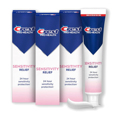 Crest Pro-Health Sensitivity Relief Toothpaste 136 g, Pack of 3