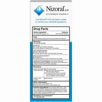 Nizoral A-D Anti-Dandruff Shampoo 7 fl oz