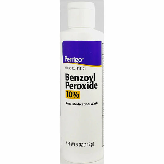 Perrigo Acne Wash 10% Acne Wash 5 oz Bottle