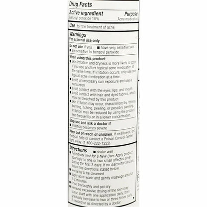 Perrigo Acne Wash 10% Acne Wash 5 oz Bottle