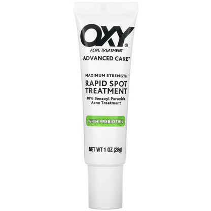 Oxy Skin Care, Advanced Care, Rapid Spot Treatment with Prebiotics, Maximum Strength, 1 oz (28 g)