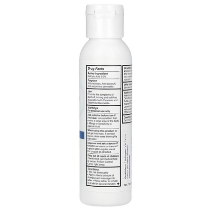 Kenkoderm, 3% Salicylic Acid Shampoo, Fragrance Free, 4 fl oz (118 ml)