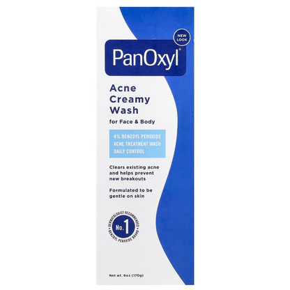 PanOxyl Antimicrobial Acne Foaming Wash 4% Benzoyl Peroxide