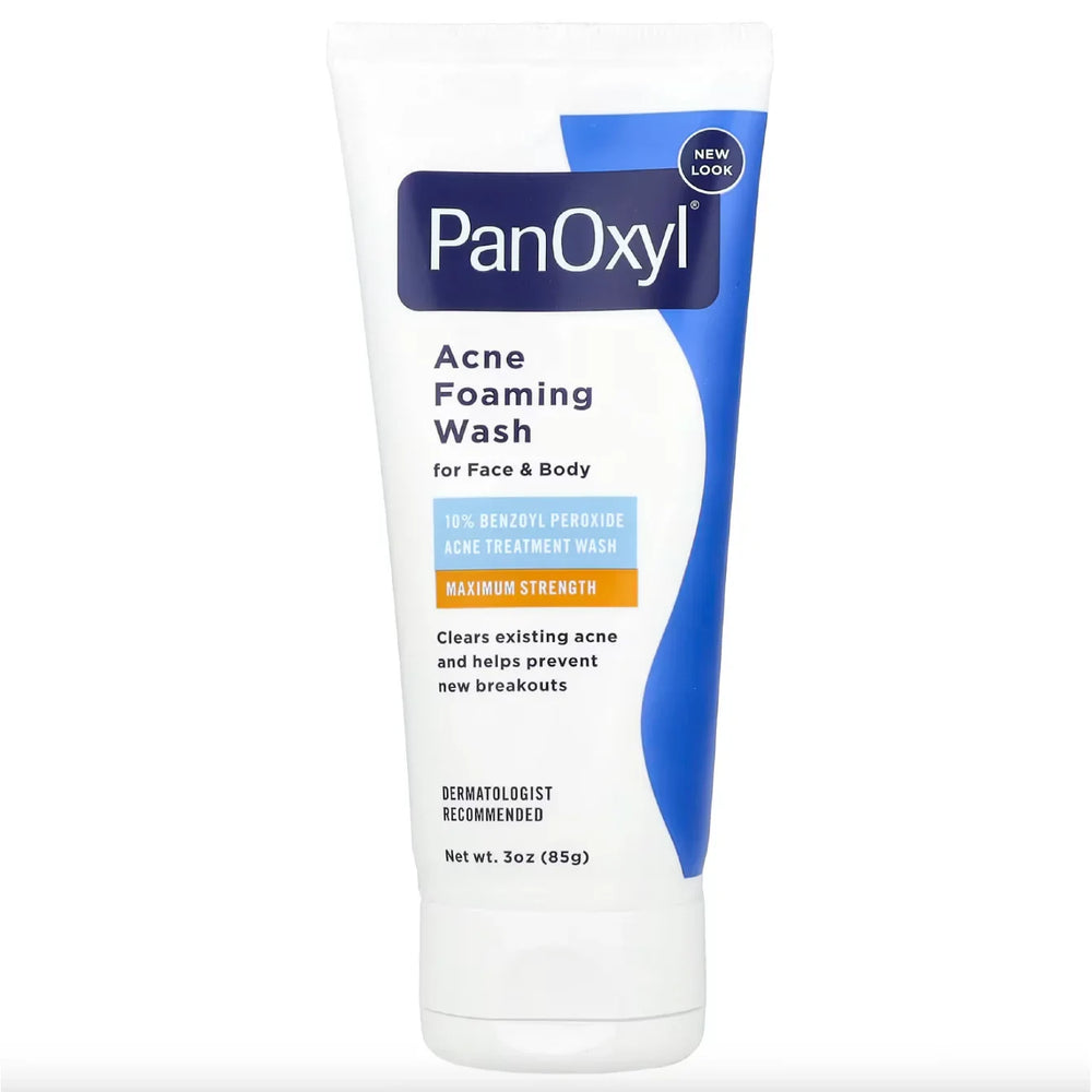 PanOxyl Foaming Wash 10% Benzoyl Peroxide 3 oz
