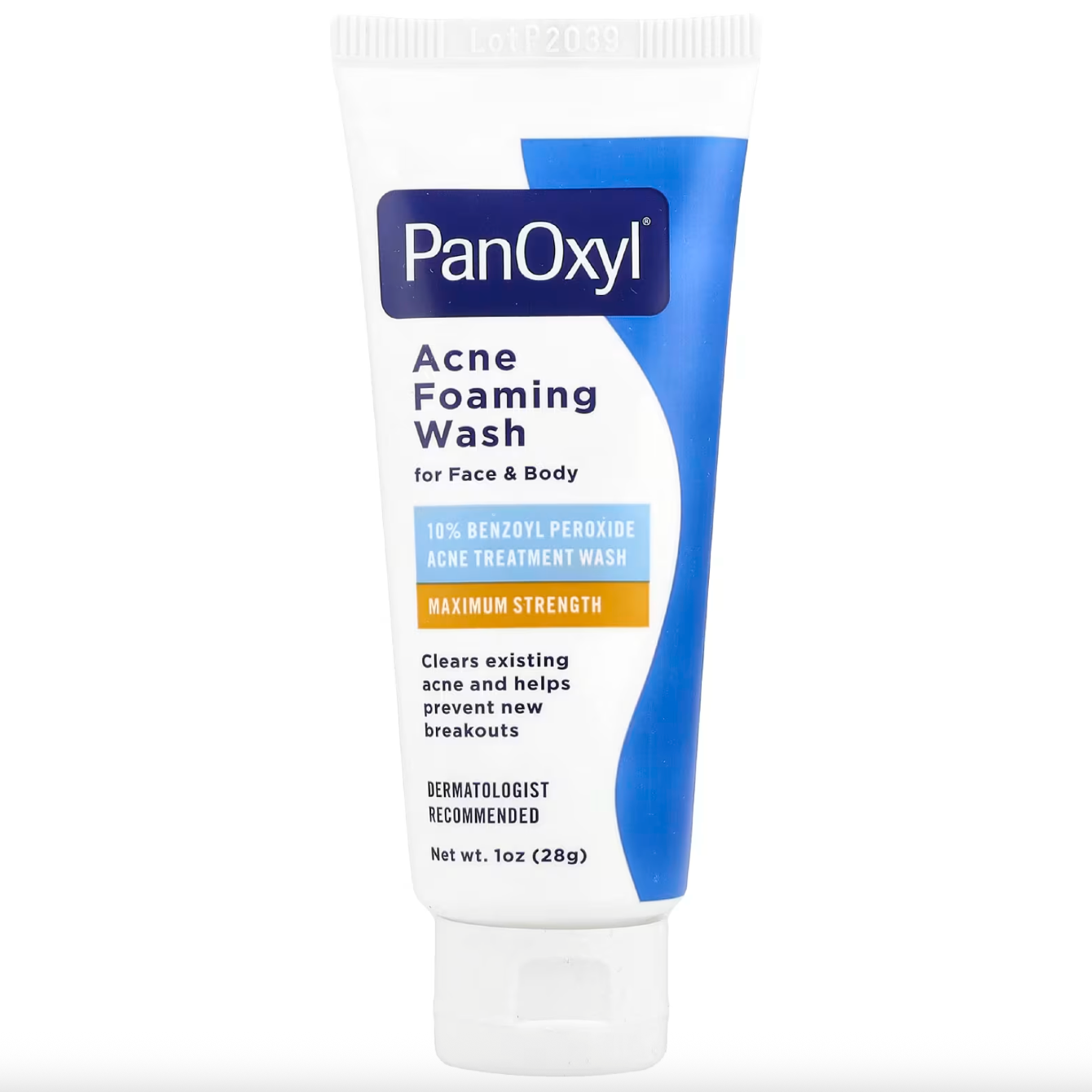 PanOxyl, Acne Foaming Wash, Maximum Strength, 1 oz (28 g)