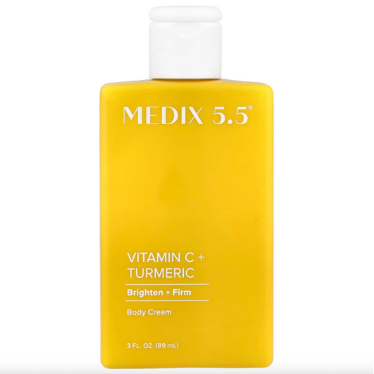 Medix 5.5, Body Cream, Vitamin C + Turmeric, 3 fl oz (89 ml)
