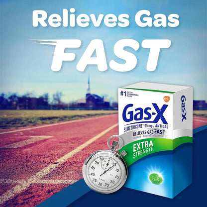 Gas-X Extra Strength Gas Relief Softgels with Simethicone 125 Mg - 10 Count