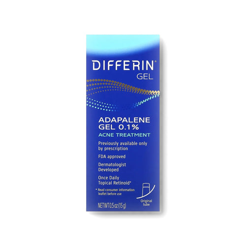 Differin Adapalene Gel 0.1% Acne Treatment 0.5 oz