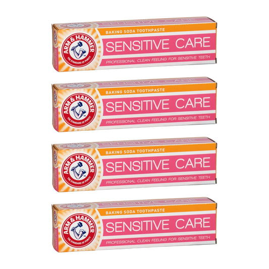 Arm & Hammer Advance White Sensitive Toothpaste, 125 g (4.4 oz), Pack of 4
