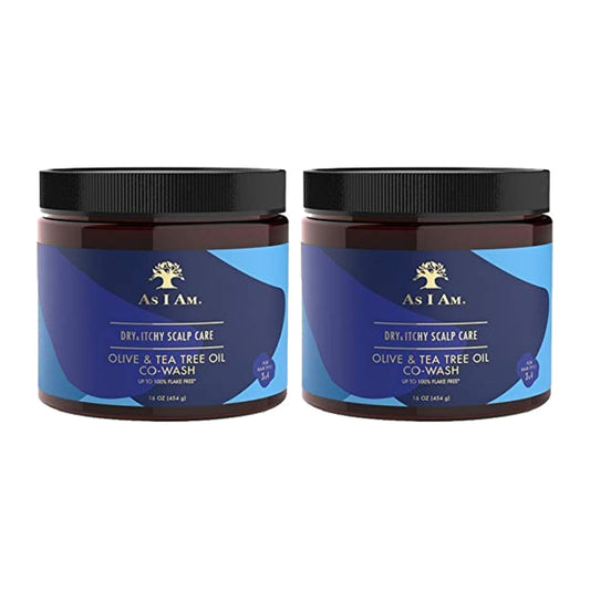 As I Am Dry & Itchy Scalp Cowash 473 ml (16 fl oz), Pack of 2