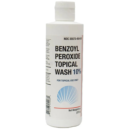 Benzoyl Peroxide Topical Wash 10%