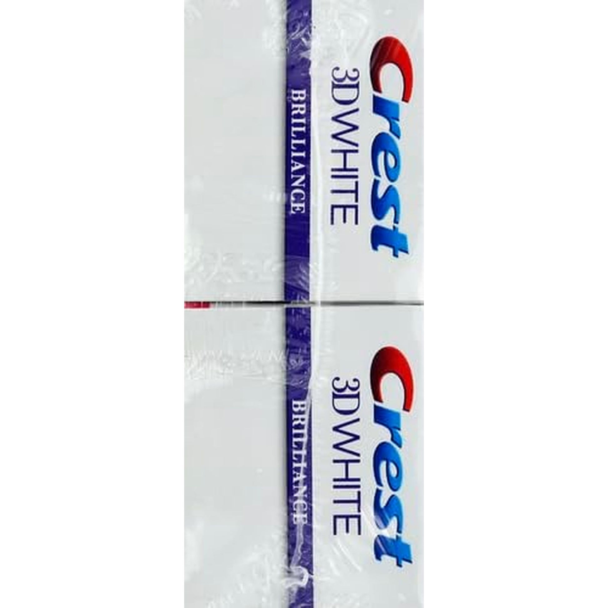 Crest 796913 3D White Brilliance Vibrant Peppermint Toothpaste, Pack of 2