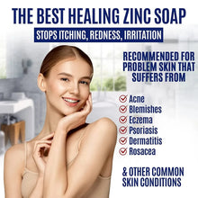 Natrulo Pyrithione Zinc Soap Bar 2% Face and Body 4oz