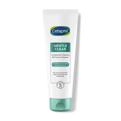 Cetaphil Gentle Clear Acne Cleanser 2.6% Benzoyl Peroxide 124 ml