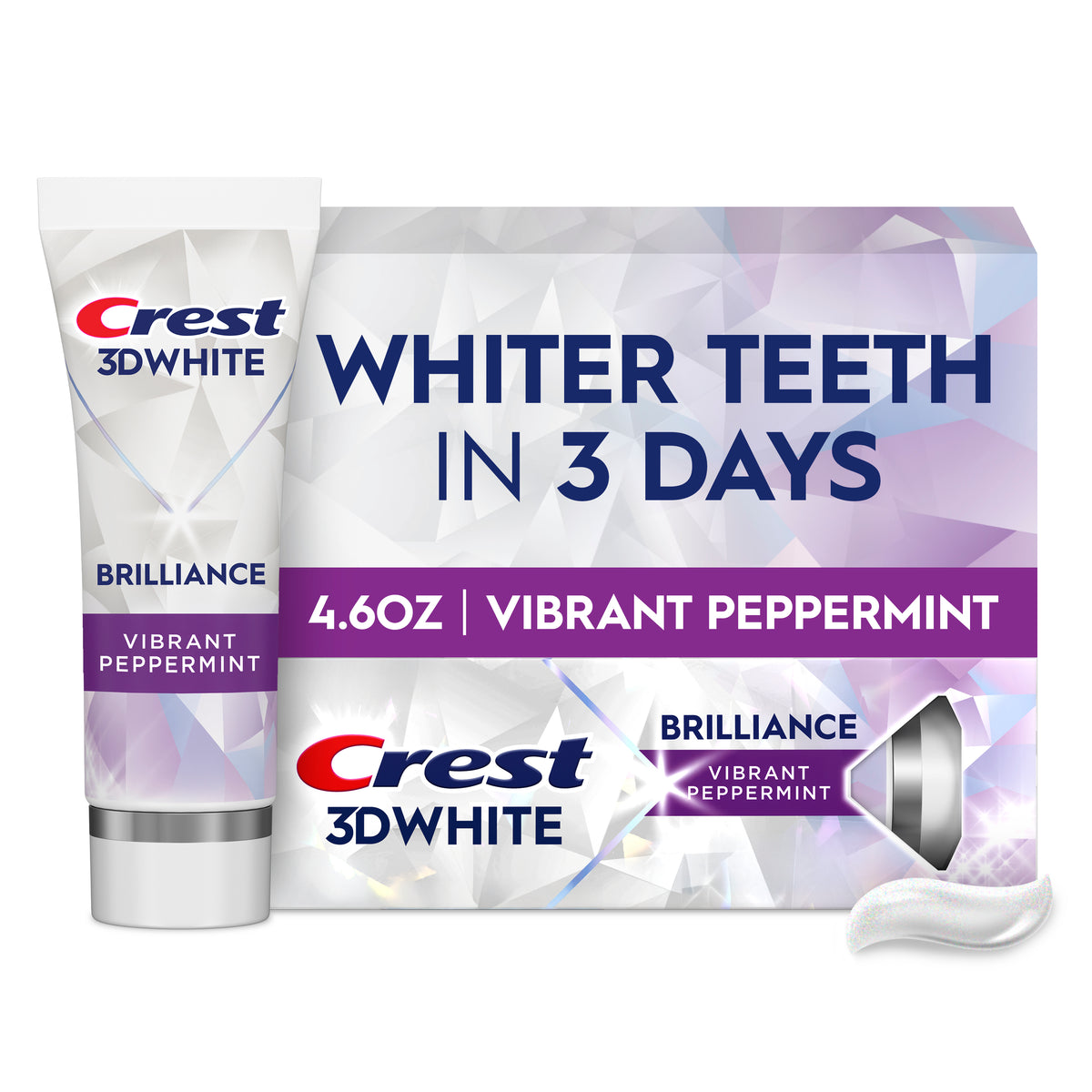 Crest 3D White Brilliance Toothpaste — alternate product view