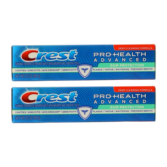 Crest Pro-Health Advanced Gum Protection Toothpaste, 99 g (3.5 oz), Pack of 2