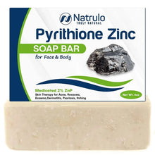 Natrulo Pyrithione Zinc Soap Bar 2% Face and Body 4oz