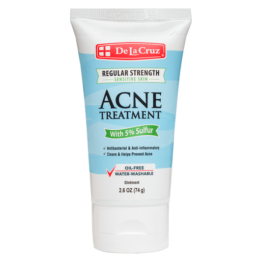 De La Cruz Sulfur 5% Acne Treatment Ointment 2.6 oz (74 g)