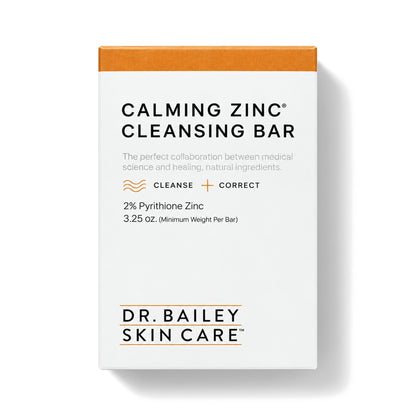 Dr Bailey Calming Zinc Cleansing Bar 2% Pyrithione Zinc 3.25 oz