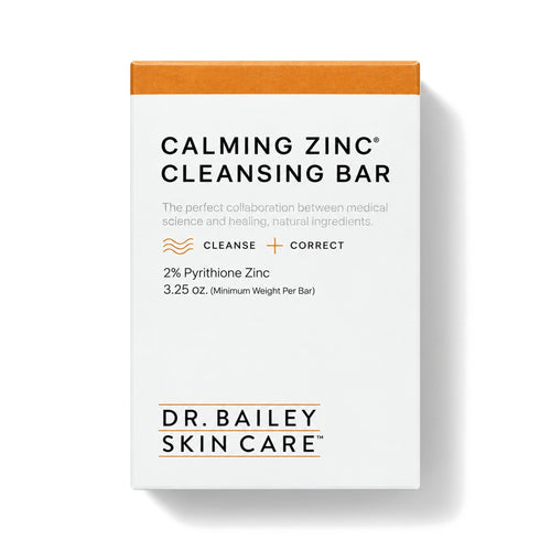 Dr Bailey Calming Zinc Cleansing Bar 2% Pyrithione Zinc 3.25 oz