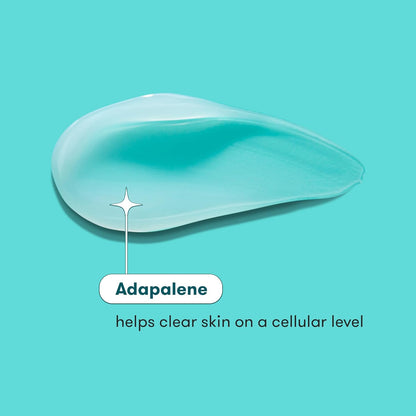 Proactivmd Adapalene Gel Acne Treatment - Prescription Strength Retinoid for Face and Body Acne, .1% Solution, 0.5 Oz
