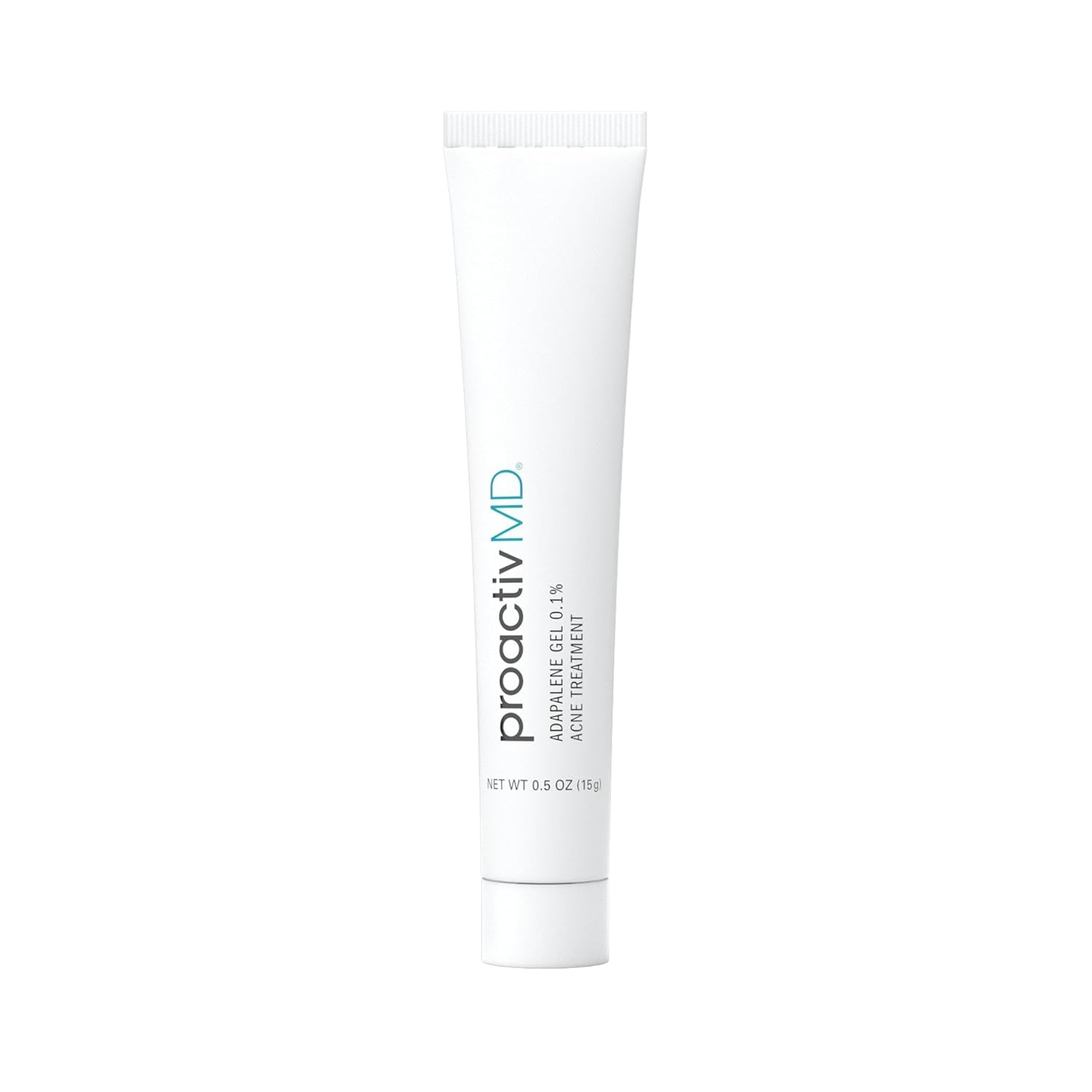 Proactivmd Adapalene Gel Acne Treatment - Prescription Strength Retinoid for Face and Body Acne, .1% Solution, 0.5 Oz