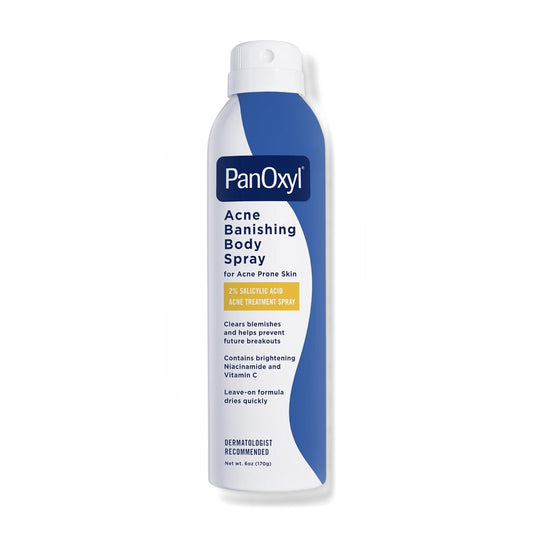PanOxyl Acne Banishing Body Spray 2% Salicylic Acid 6 oz (170 g)