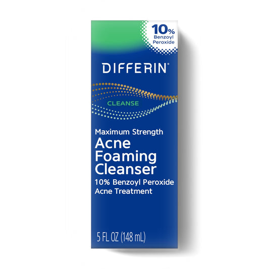 Differin Acne Foaming Cleanser 10% Benzoyl Peroxide 148 ml