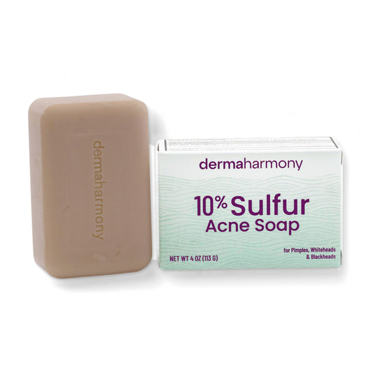 DermaHarmony Sulfur Cleansing Bar 10% Sulfur 4 oz