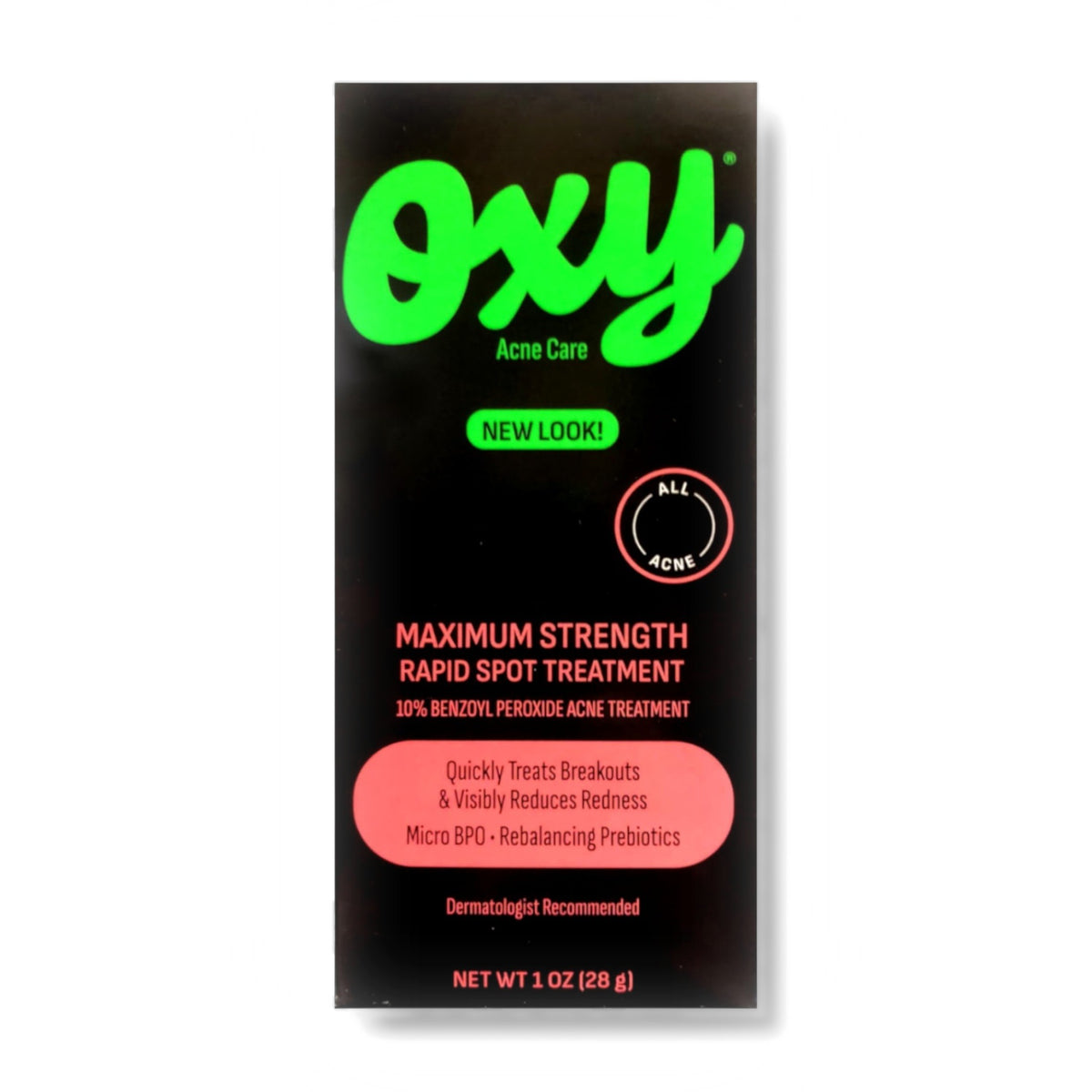 Oxy Advanced Care Rapid Spot Treatment 10% Benzoyl Peroxide 1 oz