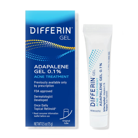 Differin Adapalene Gel 0.1% Acne Treatment 0.5 oz